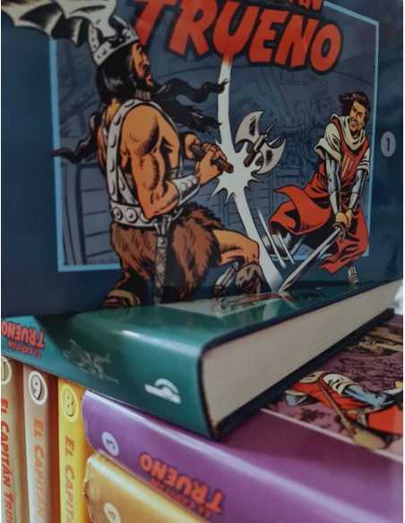 SUELTOS PREGUNTAR MUY NUEVOS COLECCION COMPLETA EL CAPITAN TRUENO TOMOS FACSÍMIL EDICIONES B