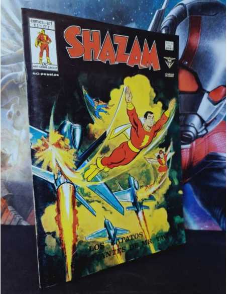 CASI EXCELENTE ESTADO SHAZAM 7 LOS ZAPATOS REBOTANTES DE MR TAWNY COMICS EDICIONES VERTICE