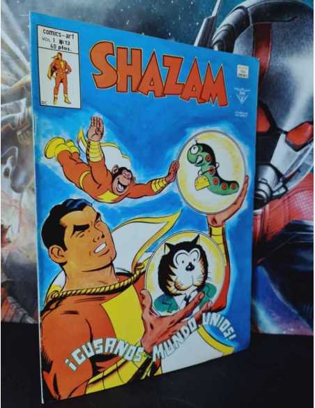 EXCELENTE ESTADO SHAZAM 13 GUSANOS MUNDI UNIDOS COMICS EDICIONES VERTICE