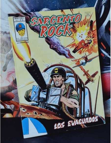 EXCELENTE ESTADO SARGENTO ROCK 10 LOS EVACUADOS MARVEL EDICIONES VERTICE