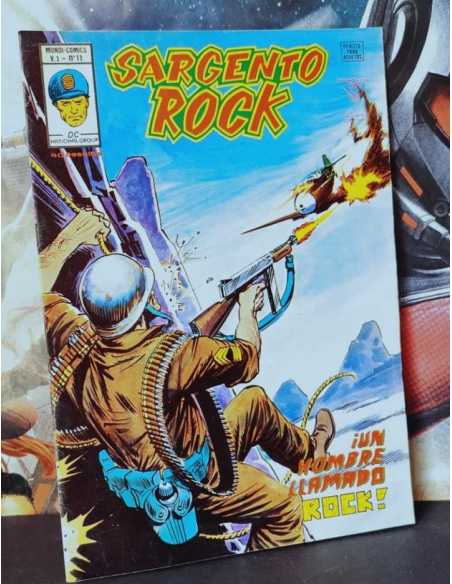 EXCELENTE ESTADO SARGENTO ROCK 11 UN HOMBRE LLAMADO ROCK MARVEL EDICIONES VERTICE