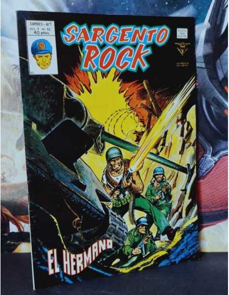 CASI EXCELENTE ESTADO SARGENTO ROCK 12 EL HERMANO MARVEL EDICIONES VERTICE