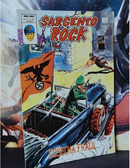 CASI EXCELENTE ESTADO SARGENTO ROCK 13 COSECHA FRAGIL MARVEL EDICIONES VERTICE