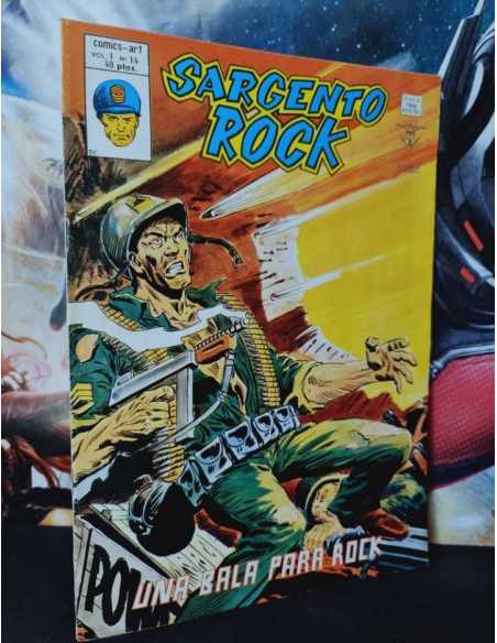 EXCELENTE ESTADO SARGENTO ROCK 14 UNA BALA PARA ROCK MARVEL EDICIONES VERTICE