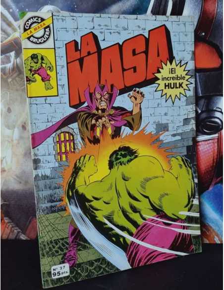 MUY BUEN ESTADO LA MASA 27 EL INCREÍBLE HULK COMICS BRUGUERA