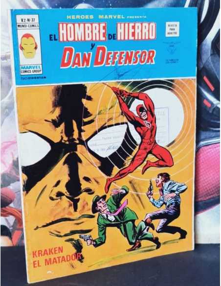 MUY BUEN ESTADO HEROES MARVEL 37 VOL II KRAKEN SELLO PORTADA MINISTERIO DE CULTURA EDICIONES VERTICE