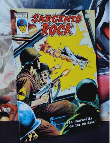 MUY BUEN ESTADO SARGENTO ROCK 6 LA MARAVILLA DE LOS 90 DIAS MARVEL EDICIONES VERTICE
