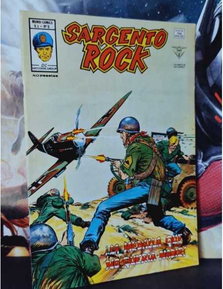 EXCELENTE ESTADO SARGENTO ROCK 9 LA MEDALLA QUE NO QUERÍA NADIE MARVEL EDICIONES VERTICE