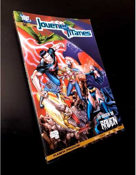 EXCELENTE ESTADO JOVENES TITANES 04 DC EN BUSCA DE RADEN PLANETA DEAGOSTINI