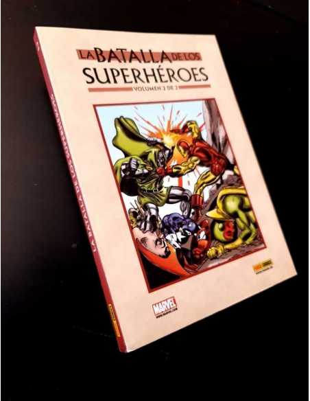 CASI EXCELENTE ESTADO LA BATALLA DE LOS SUPERHÉROES VOLUMEN 2 MARVEL COMICS PANINI