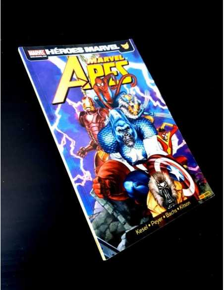 EXCELENTE ESTADO HEROES MARVEL APES COMICS PANINI