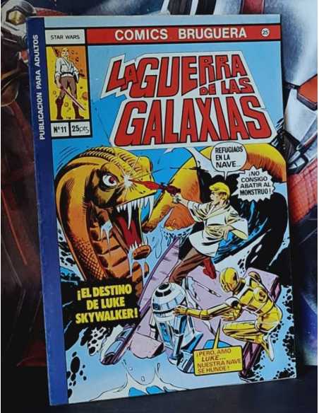 MUY BUEN ESTADO LA GUERRA DE LAS GALAXIAS 11 STAR WARS COMICS BRUGUERA