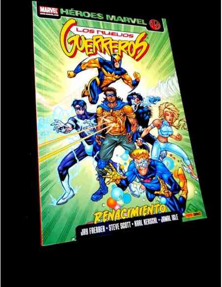 EXCELENTE ESTADO LOS NUEVOS GUERREROS RENACIMIENTO HEROES MARVEL COMICS PANINI