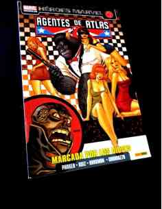EXCELENTE ESTADO AGENTES DE ATLAS 4 HEROES MARVEL MARCADA...