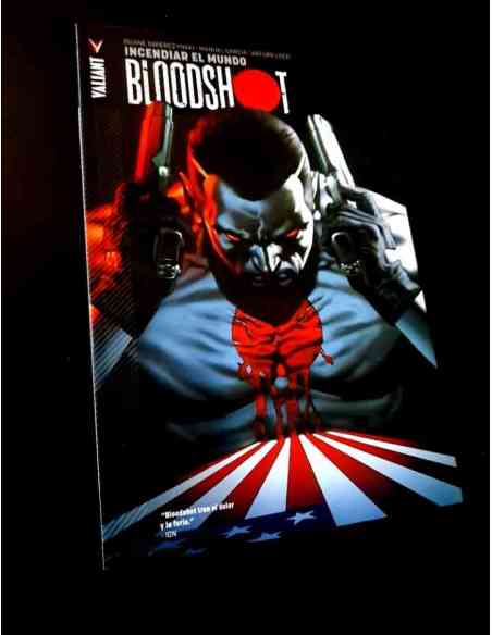 DE KIOSCO BLOODSHOT VOLUMEN 1 UNO INCENDIAR EL MUNDO VALIANT PANINI