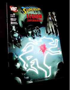 DE KIOSCO SUPERGIRL Y LA LEGION SUPERHEROES 4 COMICS...