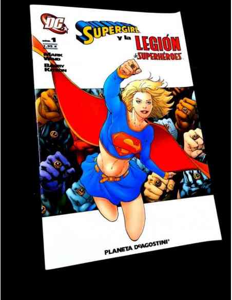 DE KIOSCO SUPERGIRL Y LA LEGION SUPERHEROES 1 COMICS PLANETA DC