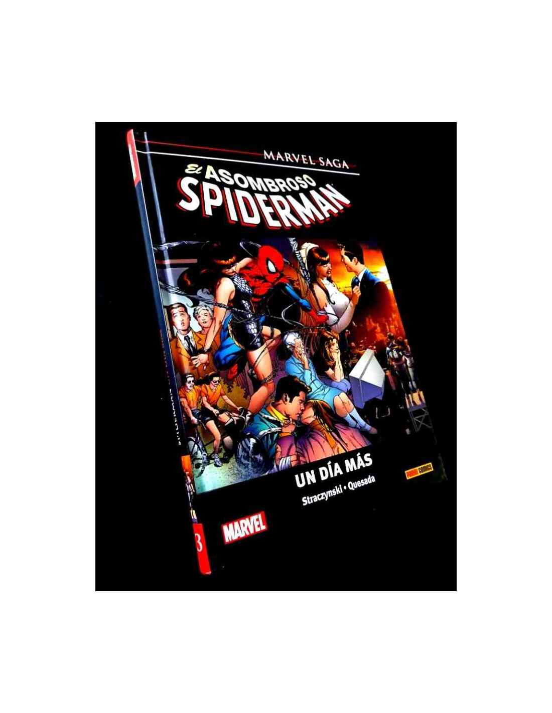 MUY BUEN ESTADO MARVEL SAGA EL ASOMBROSO SPIDERMAN 3 UN DIA MAS COMICS  PANINI