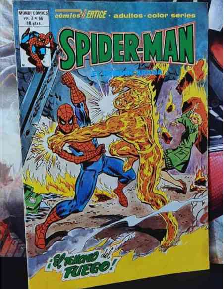 MUY BUEN ESTADO SPIDERMAN 66 VOL III EL DEMONIO DEL FUEGO COMICS EDICIONES VERTICE