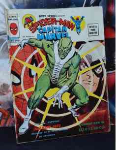 SUPER HEROES SPIDER-MAN 11 VOL II Y EL CAPITAN MARVEL...
