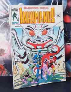 MUY BUEN ESTADO SELECCIONES MARVEL 4 INHUMANOS COMICS...