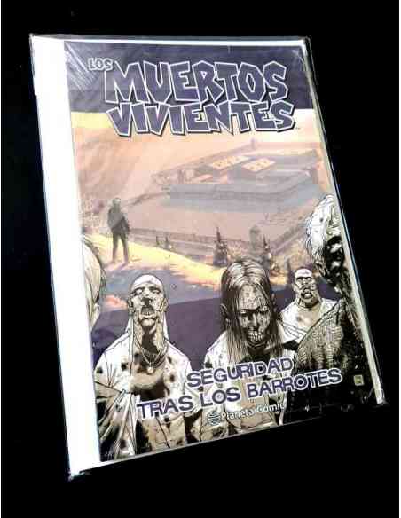 DE KIOSCO LOS MUERTOS VIVIENTES 3 SEGURIDAD TRAS LOS BARROTES COMICS PLANETA