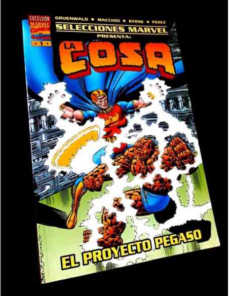 CASI EXCELENTE ESTADO LA COSA SELECCIONES MARVEL EL PROYECTO PEGASO COMICS FORUM