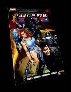 CASI EXCELENTE ESTADO AGENTES DE ATLAS HEROES MARVEL...