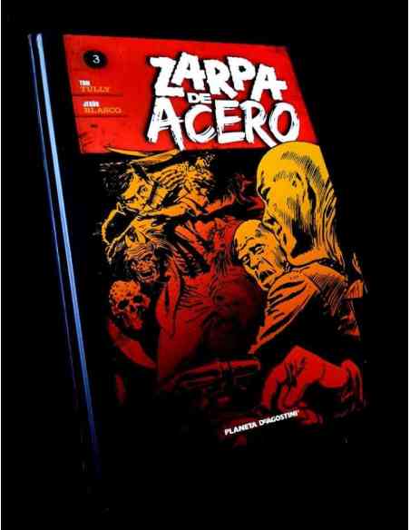 EXCELENTE ESTADO ZARPA DE ACERO 3 COMICS PLANETA TAPA DURA