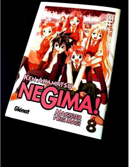 DE KIOSCO NEGIMA 8 MAGISTER NEGI MAGI GLENAT MANGA