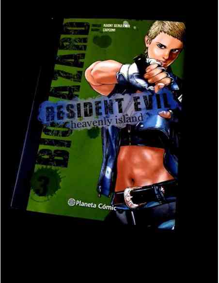 EXCELENTE ESTADO RESIDENT EVIL 3 HEAVENLY ISLAND COMICS PLANETA MANGA