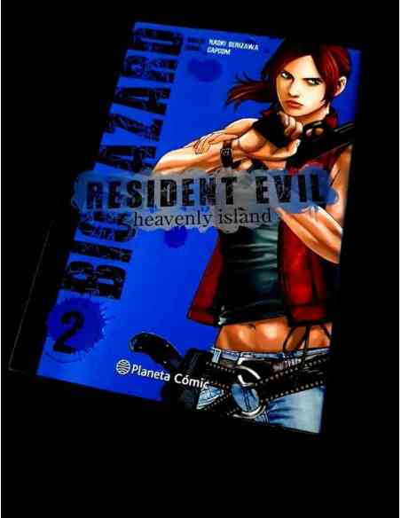 EXCELENTE ESTADO RESIDENT EVIL 2 HEAVENLY ISLAND COMICS PLANETA MANGA
