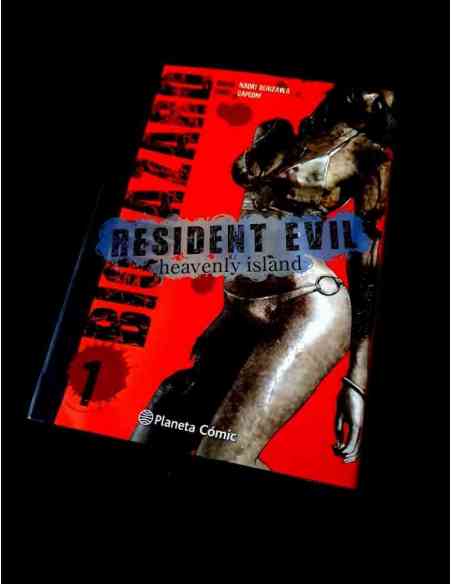 EXCELENTE ESTADO RESIDENT EVIL 1 HEAVENLY ISLAND COMICS PLANETA MANGA