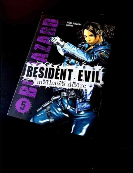 EXCELENTE ESTADO RESIDENT EVIL 5 MARHAWA DESIRE COMICS PLANETA MANGA
