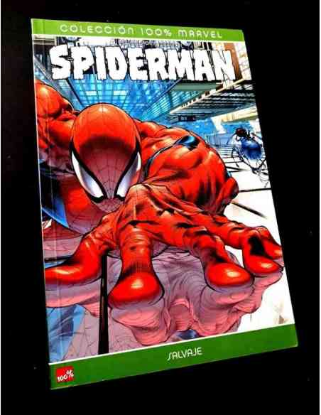 EXCELENTE ESTADO SPIDERMAN SALVAJE COLECCION 100 % MARVEL PANINI