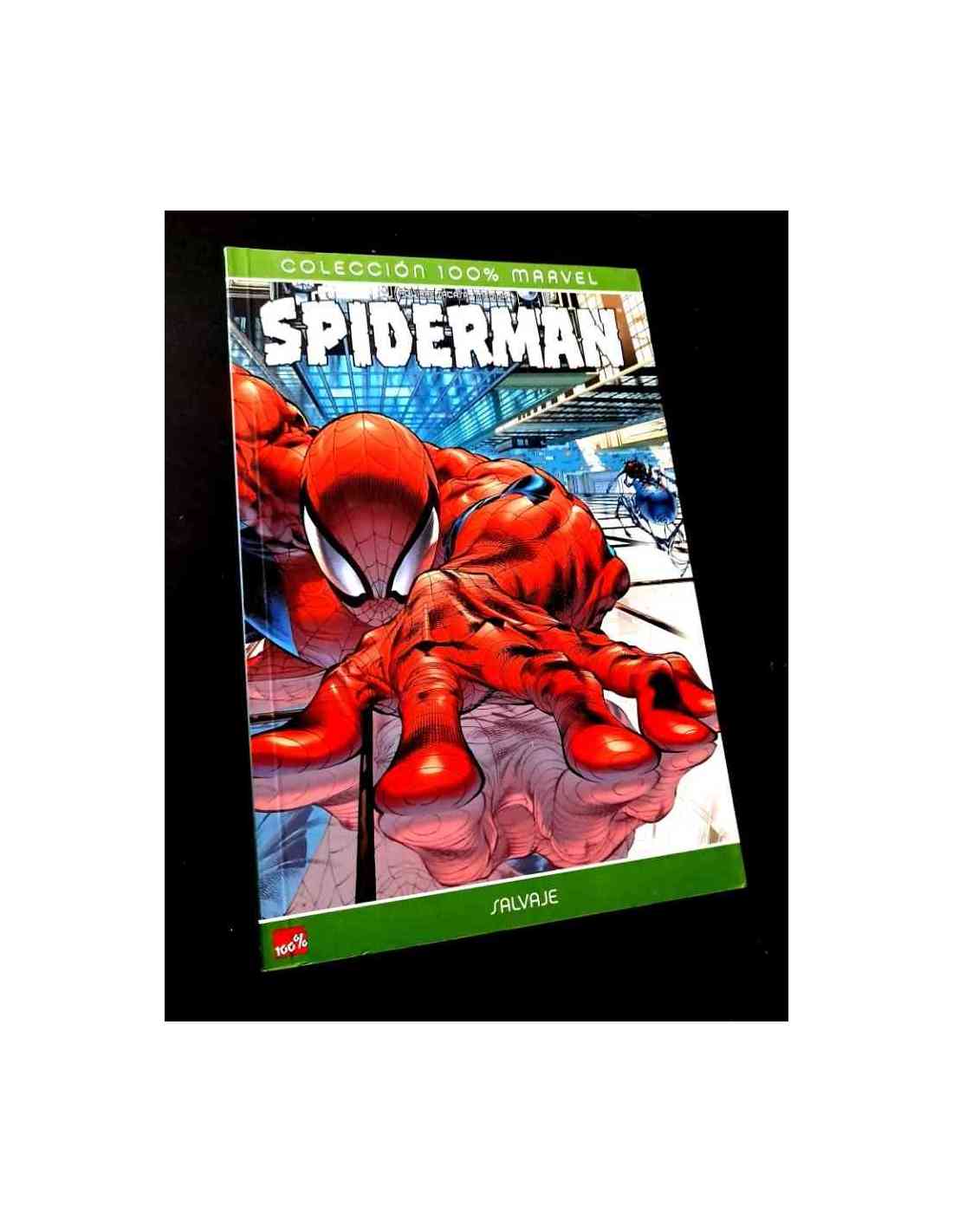 EXCELENTE ESTADO SPIDERMAN SALVAJE COLECCION 100 % MARVEL PANINI