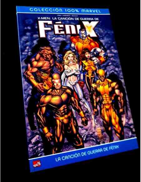 DE KIOSCO X MEN LA CANCION DE GUERRA DE FENIX COLECCION 100 % MARVEL PANINI