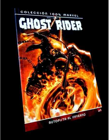 DE KIOSCO GHOST RIDER AUTOPISTA AL INFIERNO COLECCION 100 % MARVEL COMICS PANINI