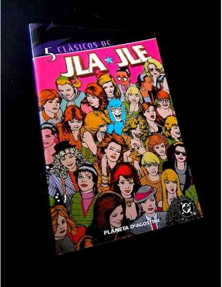 EXCELENTE ESTADO JLA JLE 5 CLASICOS DC COMICS PLANETA
