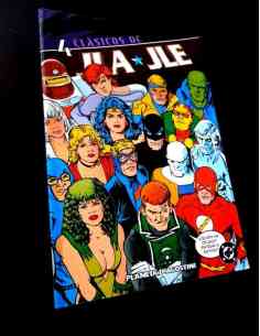EXCELENTE ESTADO JLA JLE 4 CLASICOS DC COMICS PLANETA