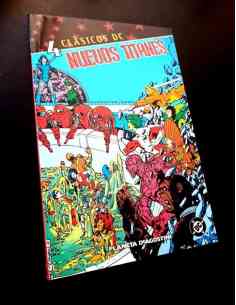 EXCELENTE ESTADO NUEVOS TITANES 4 CLASICOS DC COMICS PLANETA