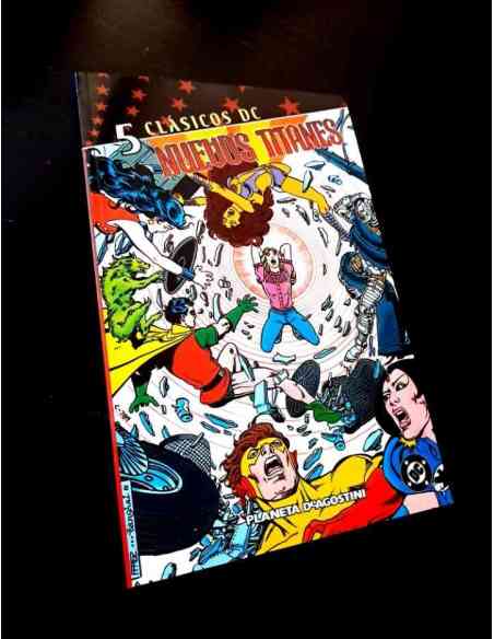 EXCELENTE ESTADO NUEVOS TITANES 5 CLASICOS DC COMICS PLANETA