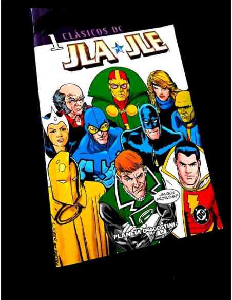 CASI EXCELENTE ESTADO JLA JLE 1 CLASICOS DC COMICS PLANETA