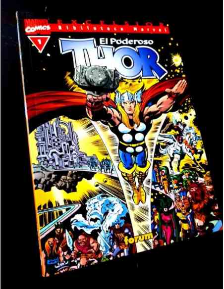 CASI EXCELENTE ESTADO THOR 1 BIBLIOTECA MARVEL EXCELSIOR FORUM