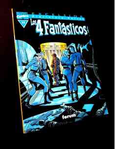 EXCELENTE ESTADO LOS 4 FANTASTICOS 11 BIBLIOTECA MARVEL...