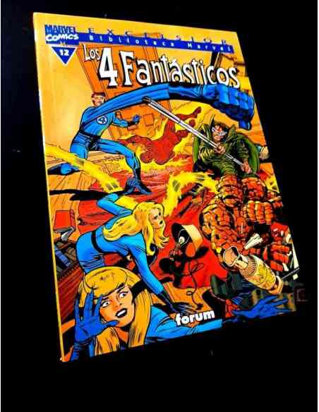 EXCELENTE ESTADO LOS 4 FANTASTICOS 12 BIBLIOTECA MARVEL EXCELSIOR FORUM