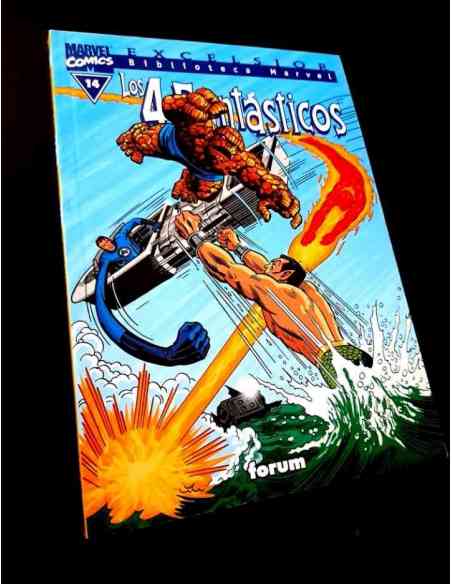 DE KIOSCO LOS 4 FANTASTICOS 14 BIBLIOTECA MARVEL EXCELSIOR FORUM