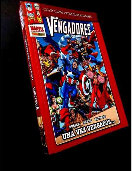 EXCELENTE ESTADO LOS VENGADORES UNA VEZ VENGADOR... COLECCION EXTRA SUPERHEROES COMICS PANINI