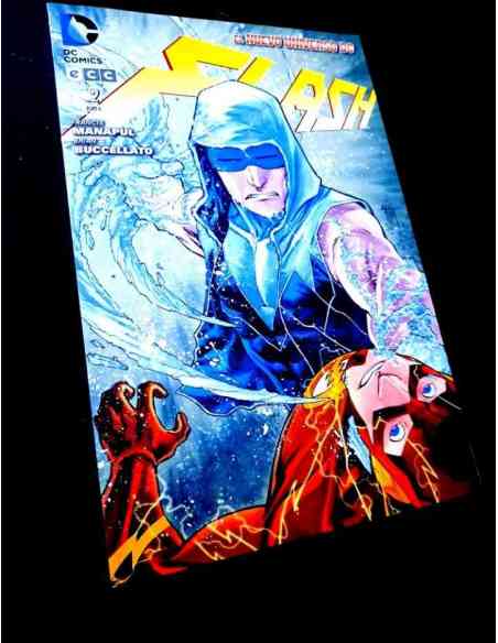 EXCELENTE ESTADO FLASH 2 ECC DC COMICS EL NUEVO UBIVERSO DC