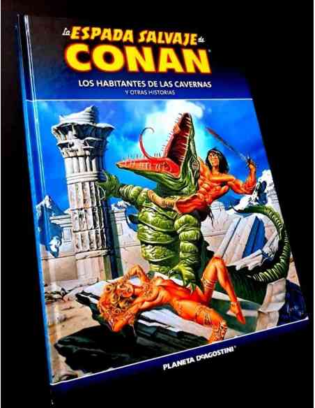DE KIOSCO LA ESPADA SALVAJE DE CONAN 26 LOS HABITANTES DE LAS CAVERNAS COMICS PLANETA TOMO